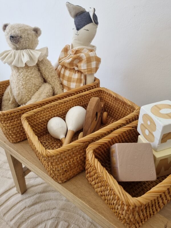 20250911_105117 Cajas de Rattan set x3